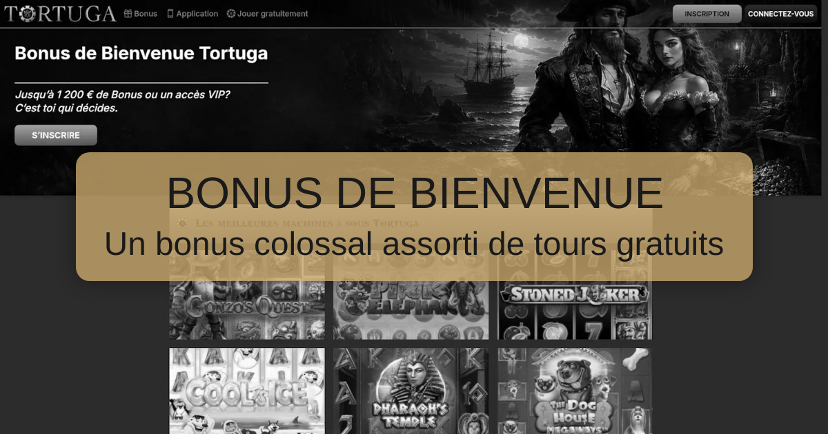 Tortuga Casino et ses offres de bienvenue : les conditions à connaître